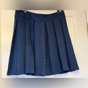 Banana Republic Deep Blue A-Line Skirt